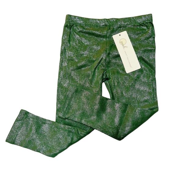NWT Peek Lara Foil Leggings Size 2T - Picture 1 of 5
